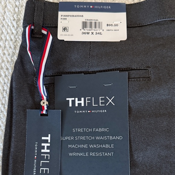 Tommy Hilfiger Other - Tommy Hilfiger TH Flex 36 X 34 Charcoal Finn Dress Pants
